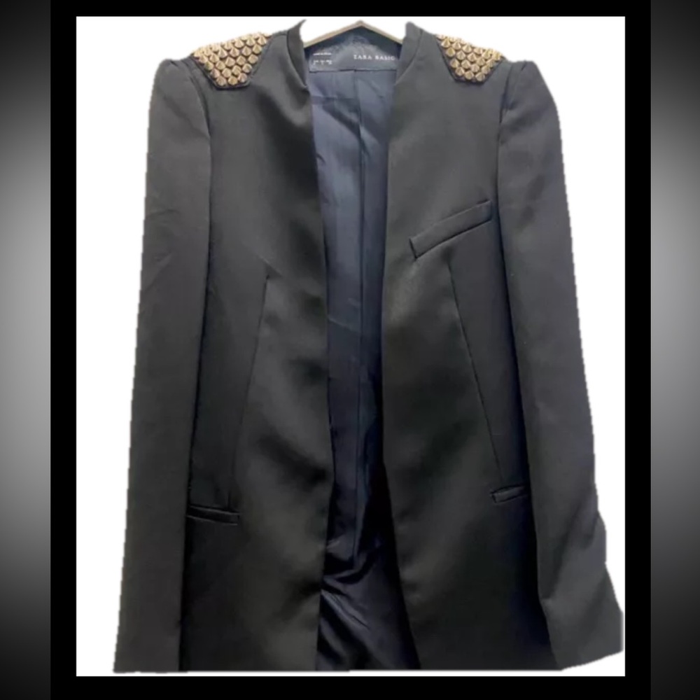Zara stud blazer S